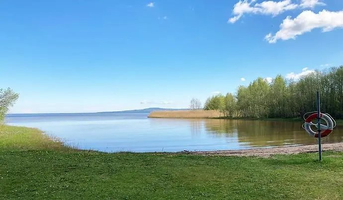 Bilden visar Sandbäcken badplats